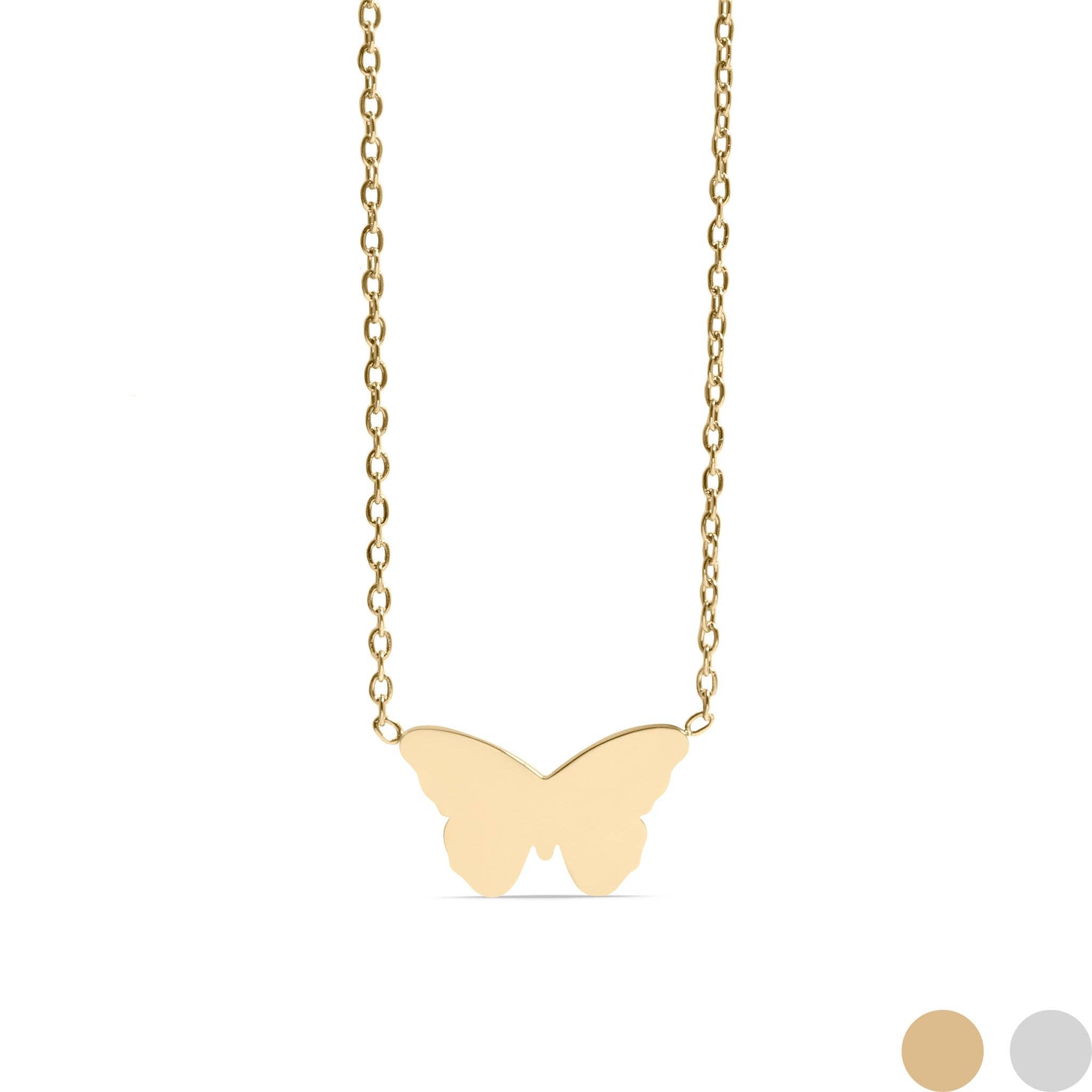 MTT Jewelry - Jewelry - Necklaces - Sage Held Butterfly Necklace - MTT Collective