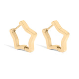 MTT Jewelry - Jewelry - Earrings - Donna Star Huggies - MTT Collective