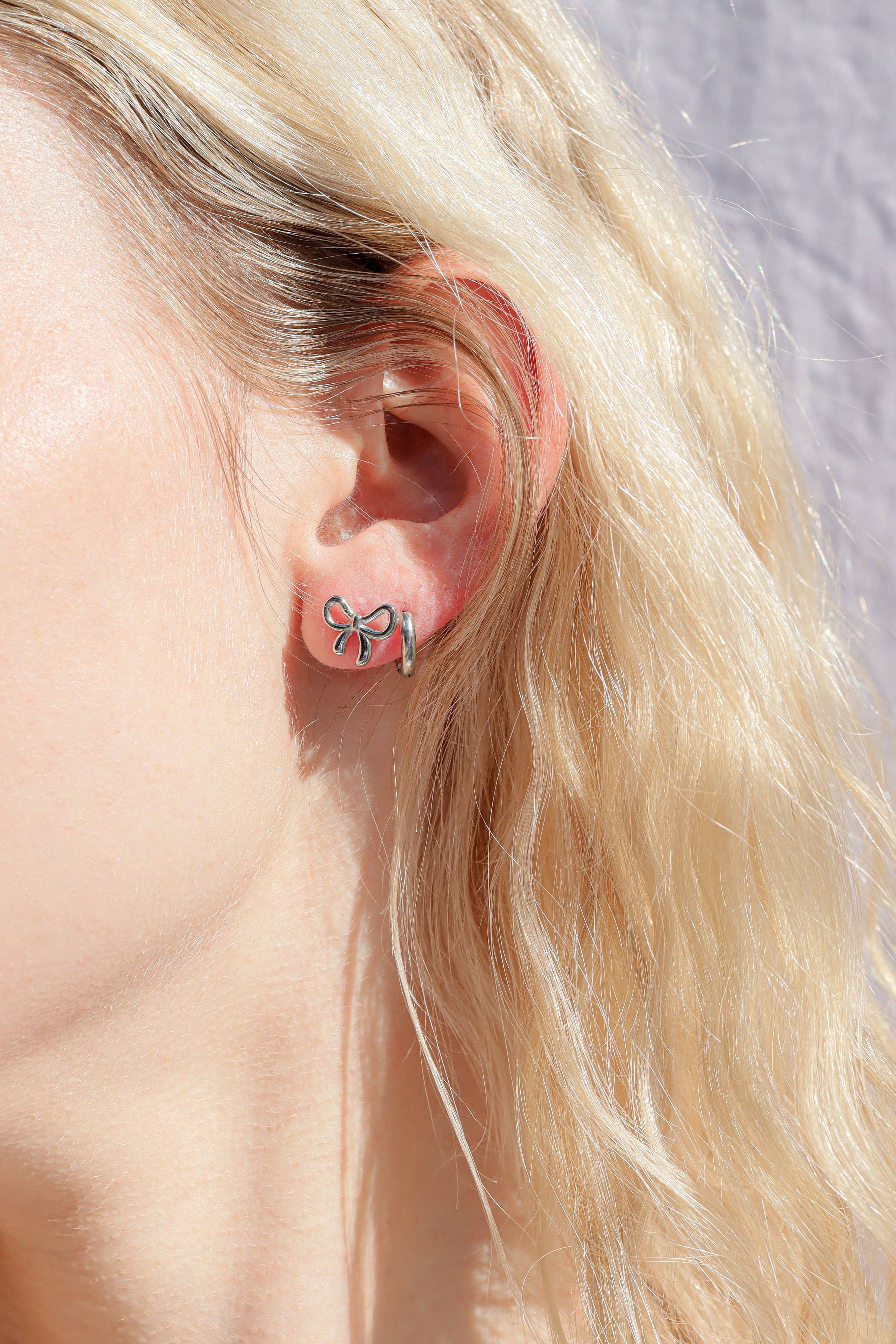 MTT Jewelry - Jewelry - Earrings - Alyssa Dainty Huggie Earrings - MTT Collective