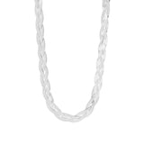 Cadence Interwoven Herringbone Chain Necklace