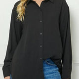 Easy to Love Boyfriend Button Up Shirt