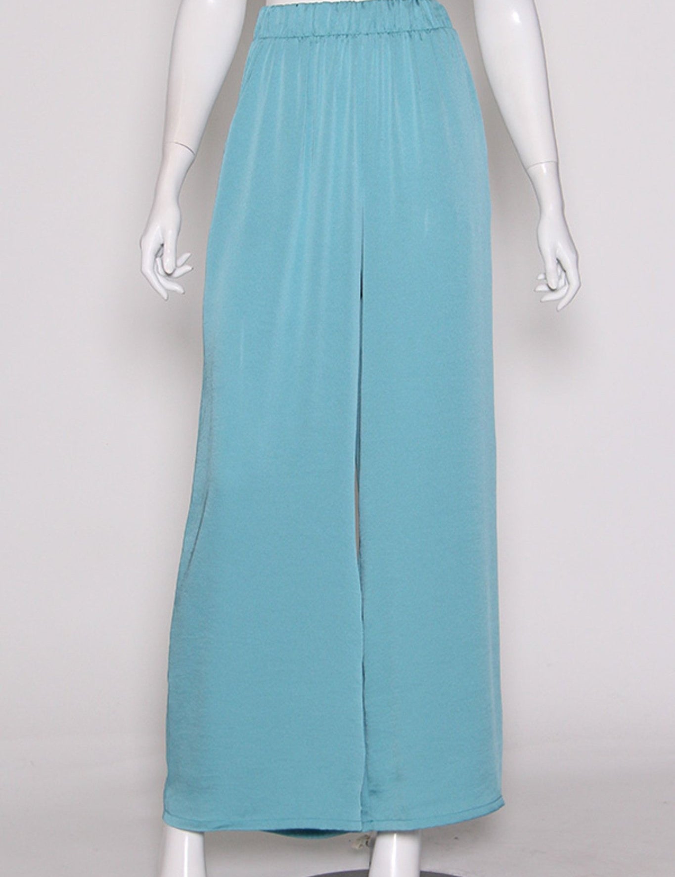 Back In Time Poly Silk Pocket Pants - MTT Collective