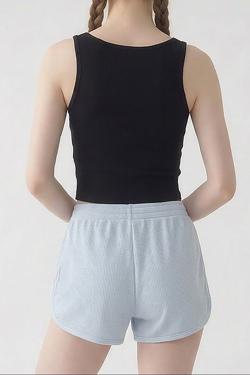 Basic Square Neck Cropped Tank - MTT Collective