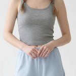 Basic Square Neck Cropped Tank - MTT Collective