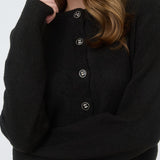 Colette Button-Detail Cardigan