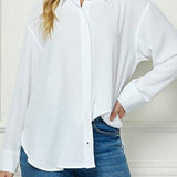 Easy to Love Boyfriend Button Up Shirt