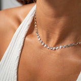 Chelsea Sunburst Chain Necklace