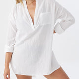Saltwater Solids Belizin Cover-Up Tunic