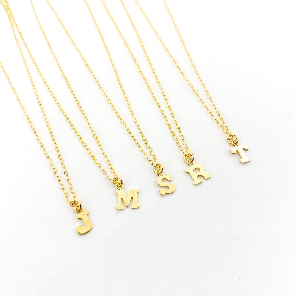 Bella Initial Necklace - MTT Collective
