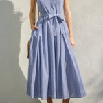 Better Off Plunging Fit and Flare Dress - MTT Collective