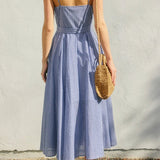 Better Off Plunging Fit and Flare Dress - MTT Collective