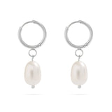 Betty Freshwater Pearl Huggie Earrings - MTT Collective