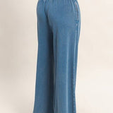 Betty Mineral Washed Wide Leg Pants - MTT Collective
