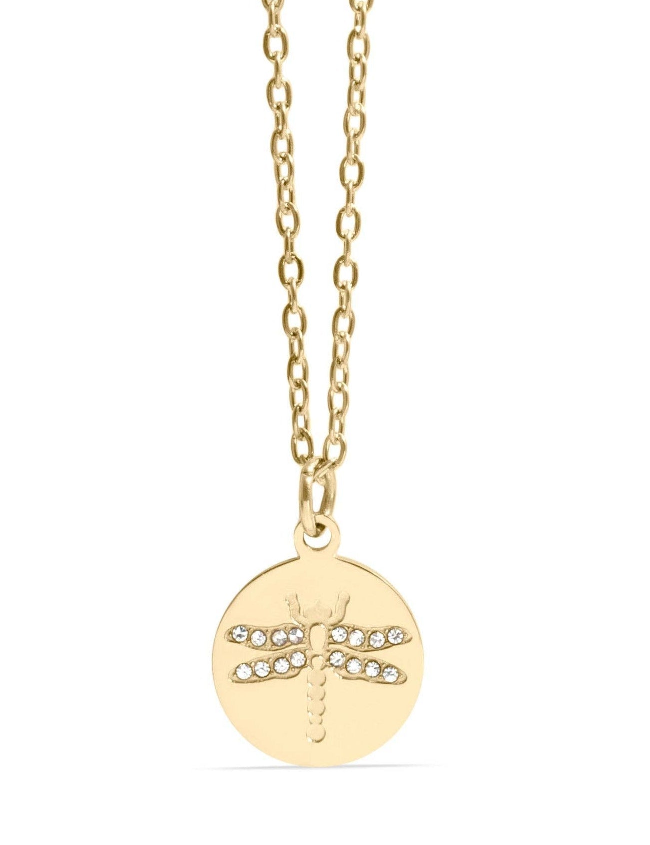 Beverly Rhinestone Dragonfly Necklace - MTT Collective