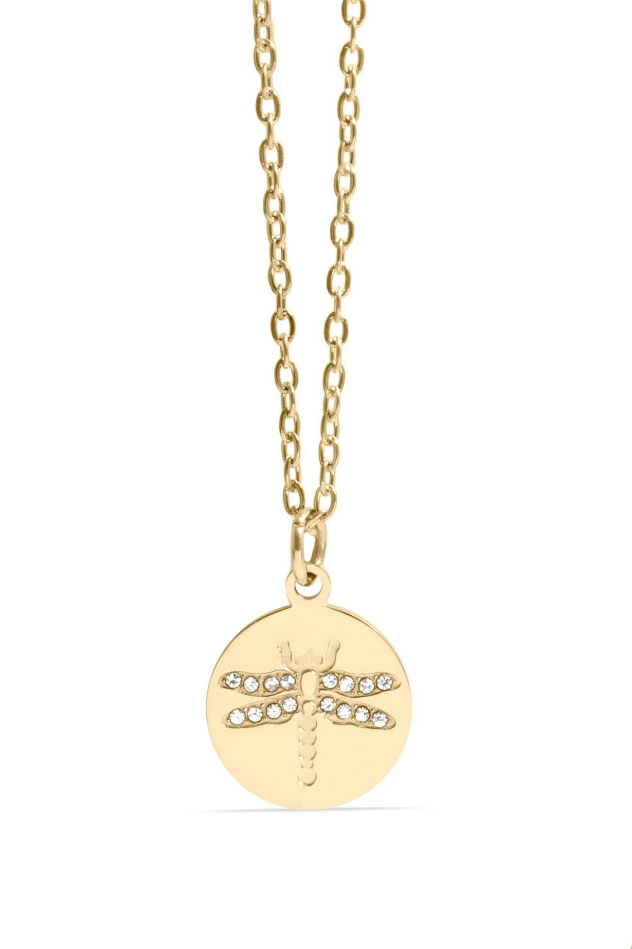 Beverly Rhinestone Dragonfly Necklace - MTT Collective
