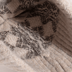 Blair Argyle Knit Pom Beanie - MTT Collective