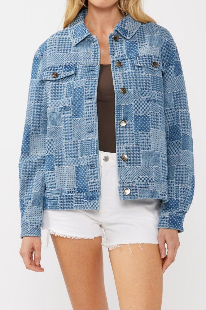 Blake Patchwork Trucker Jacket - MTT Collective