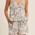 Blakely Parisian Airy Tie Waist Shorts - MTT Collective