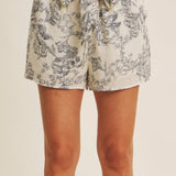 Blakely Parisian Airy Tie Waist Shorts - MTT Collective