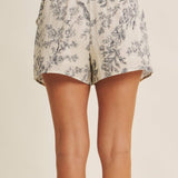 Blakely Parisian Airy Tie Waist Shorts - MTT Collective