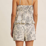 Blakely Parisian Airy Tie Waist Shorts - MTT Collective