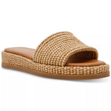 Boardwalk Natural Raffia Sandal - MTT Collective