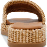 Boardwalk Natural Raffia Sandal