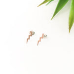Bolt of Lightning Stud Earrings - MTT Collective