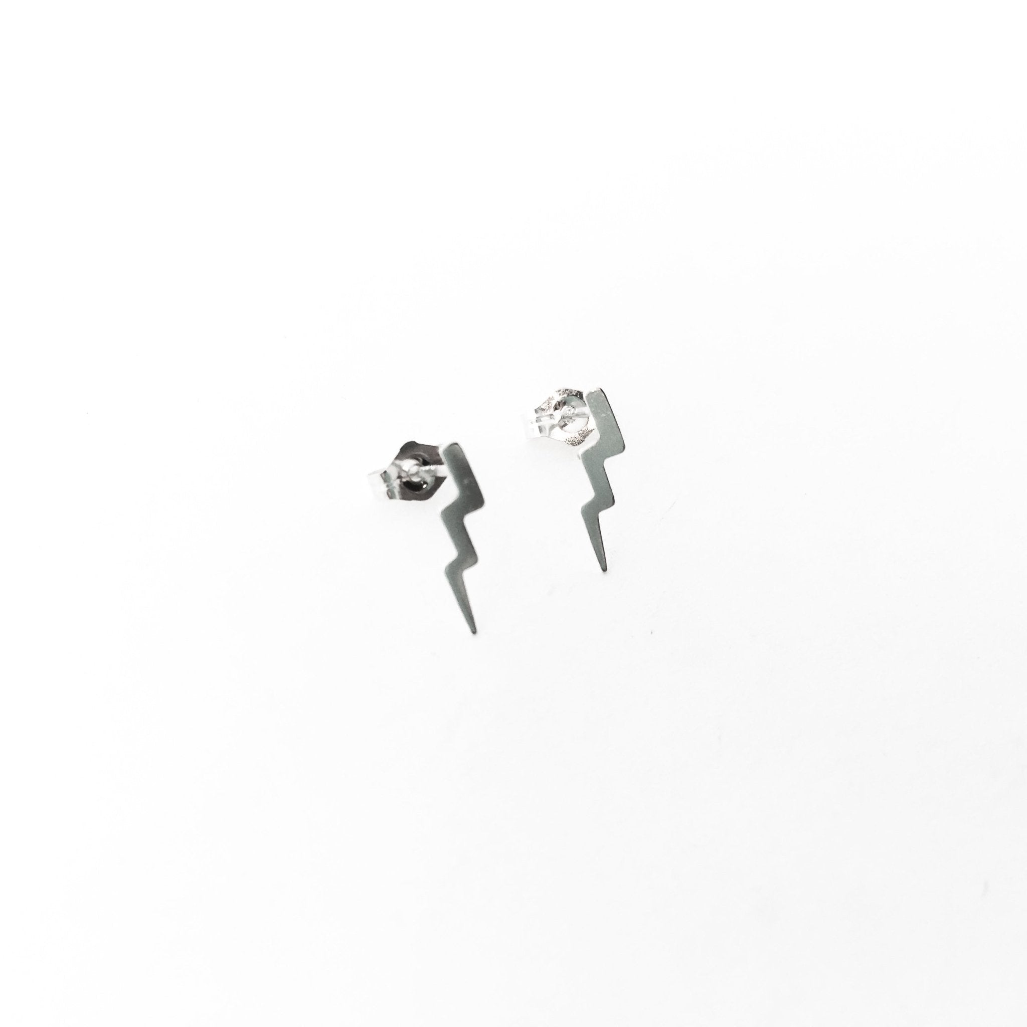 Bolt of Lightning Stud Earrings - MTT Collective