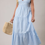 Bonnie Polplin Midi Dress - MTT Collective