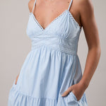 Bonnie Polplin Midi Dress - MTT Collective