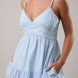 Bonnie Polplin Midi Dress - MTT Collective