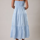 Bonnie Polplin Midi Dress - MTT Collective