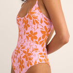 Bora Bora Floral Cross Back One Piece - MTT Collective