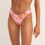 Bora Bora Floral High Cut Bottoms - MTT Collective