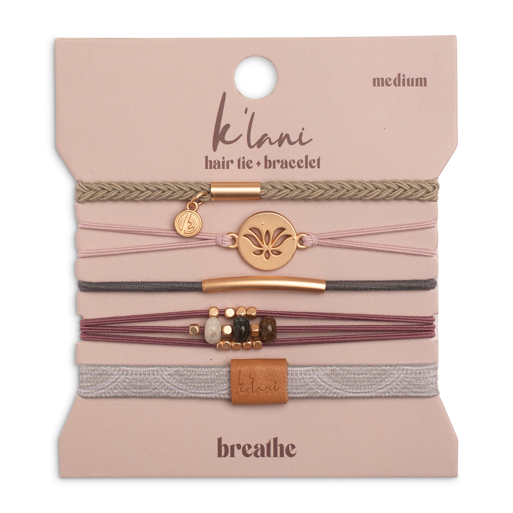 Breathe - Hair Tie Bracelet - MTT Collective