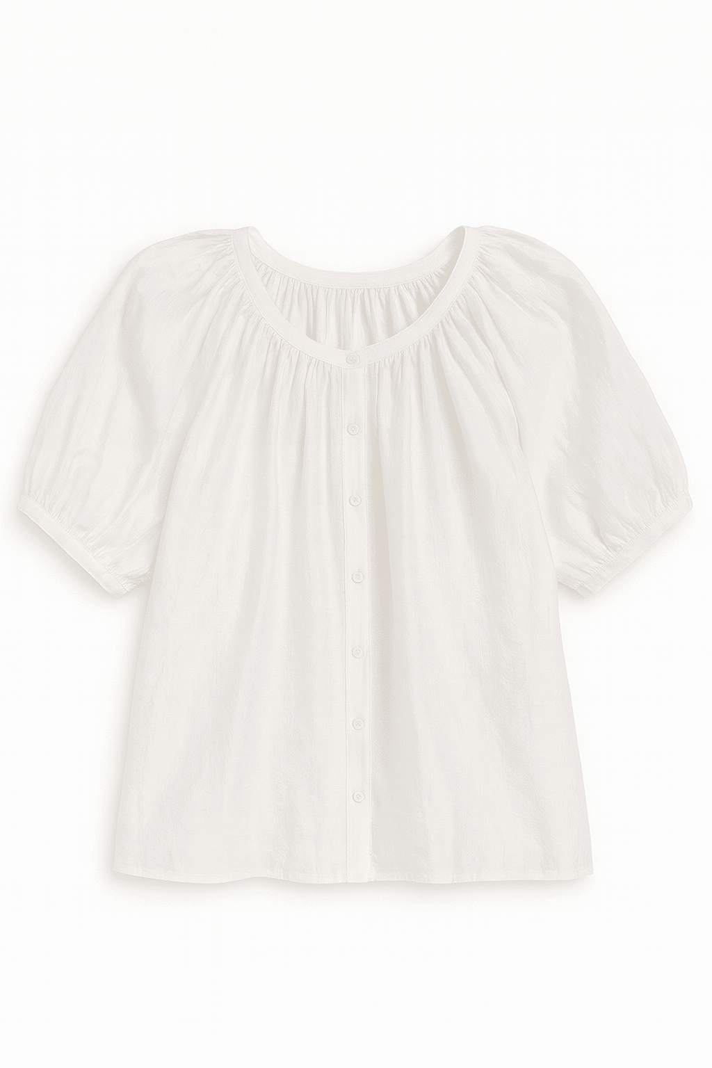 Breezy Button - Front Blouse - MTT Collective