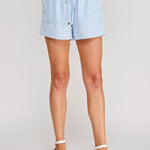 Breezy Jacquard Tie Shorts - MTT Collective