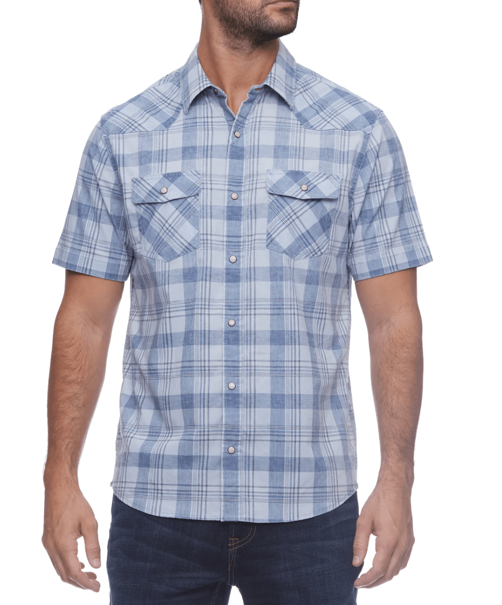 Brentwood Short Sleeve Vintage Western Shirt - MTT Collective