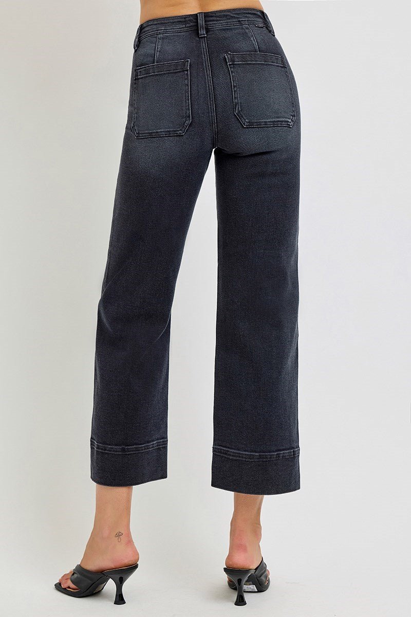 Briella High Rise Crop - Wide Jeans - MTT Collective