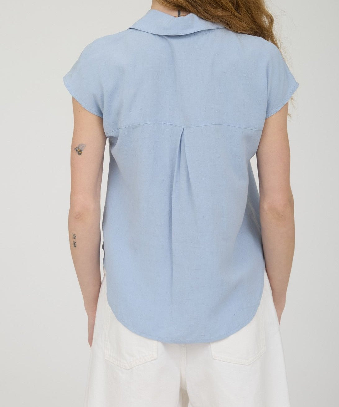 Sun Deck Linen Button Down