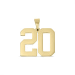MTT Jewelry - Jewelry - Charms - Sport Number Pendant - MTT Collective