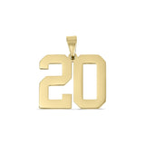 MTT Jewelry - Jewelry - Charms - Sport Number Pendant - MTT Collective