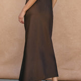 Going Out Pull On Maxi Skirt