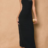 Camille Halter Midi Dress