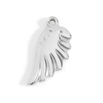 MTT Jewelry - Jewelry - Charms - 18K Gold PVD Stainless Steel Small Angel Wing Charm - MTT Collective