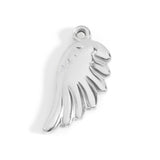 MTT Jewelry - Jewelry - Charms - 18K Gold PVD Stainless Steel Small Angel Wing Charm - MTT Collective