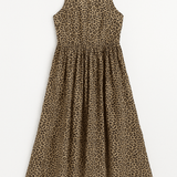 Camila Leopard Print Poplin Midi Dress - MTT Collective