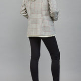 Camilla Attached Hoodie Detail Pattern Blazer - MTT Collective