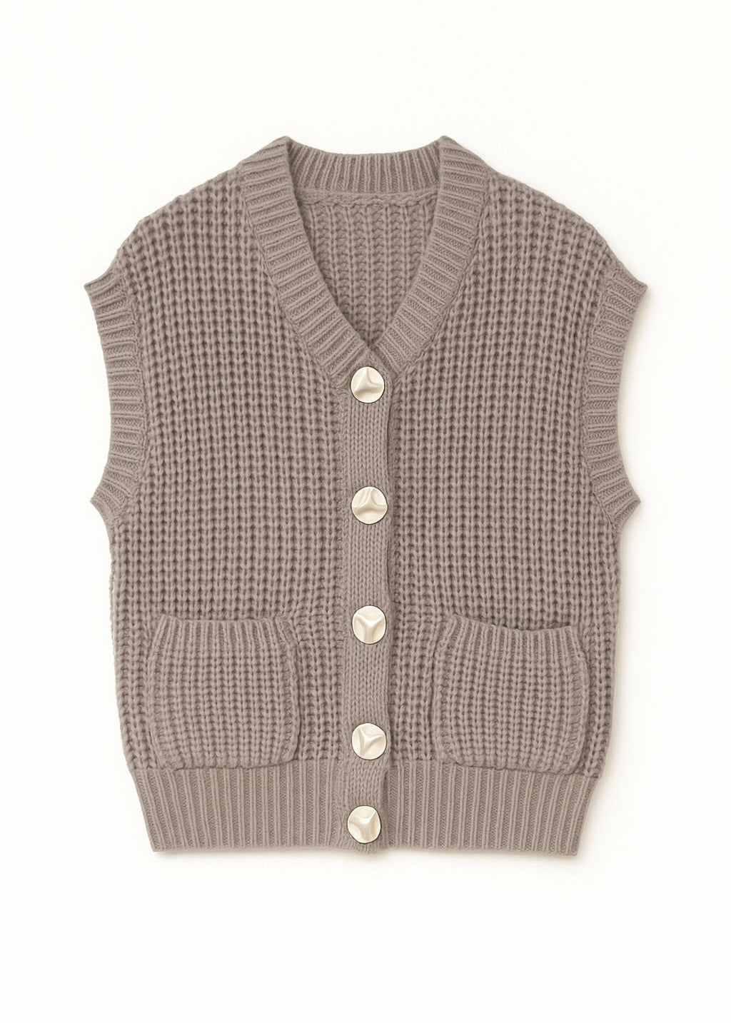 Camille Crochet Knit Vest - MTT Collective